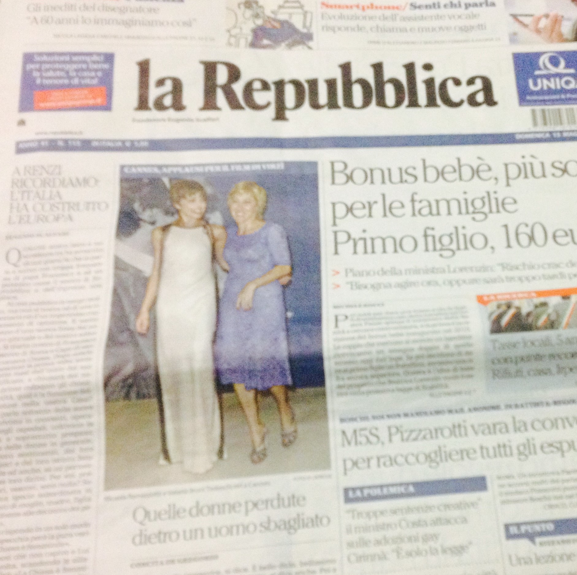 La Repubblica [Maggio 2016]
